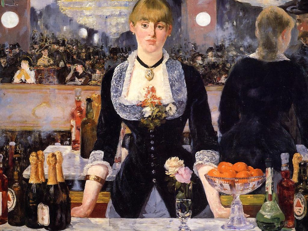 E. Manet, Un bar al Folies-Bergére