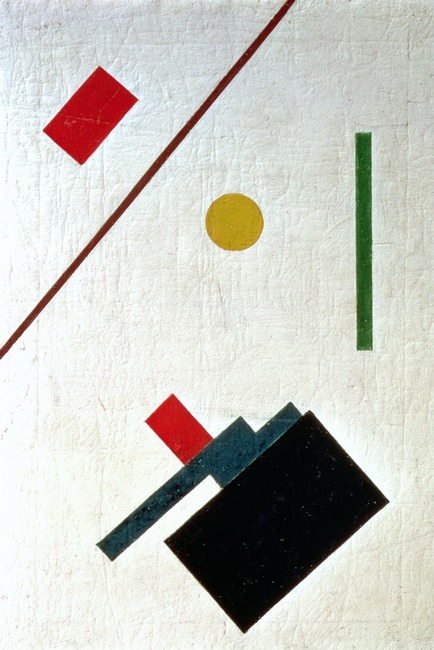 K. Malevich, Composición 1915