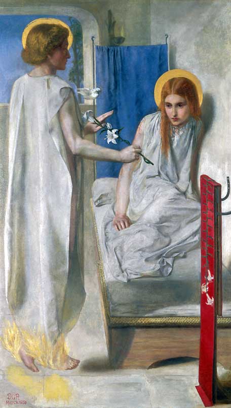 D.G. Rossetti, Ecce ancilla Domini