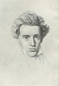 Retrato de Kierkegaard